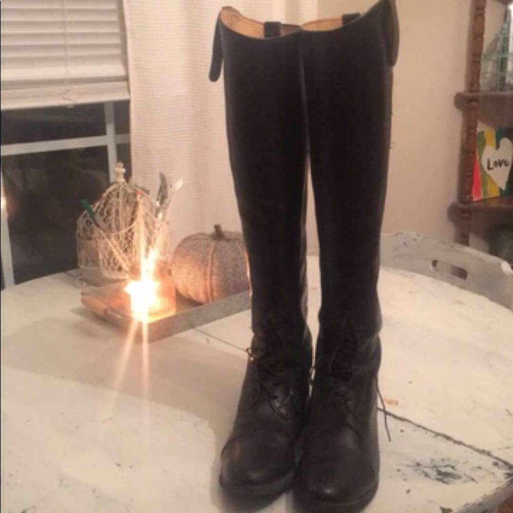 Equestrian Riding boots. Authentic leather.